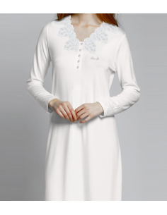 LIU JO CAMICIA DA NOTTE DONNA MANICA LUNGA SERAFINO -... 2