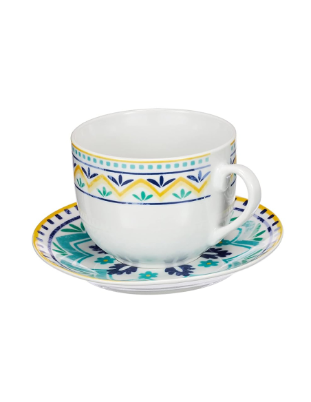 TOGNANA TAZZA COLAZIONE CON PIATTINO 40 CL - OLIMPIA ALHAMBRA