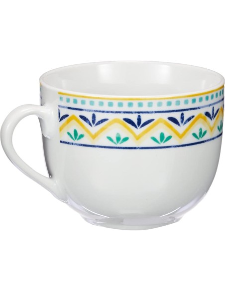 TOGNANA TAZZA COLAZIONE CON PIATTINO 40 CL - OLIMPIA ALHAMBRA
