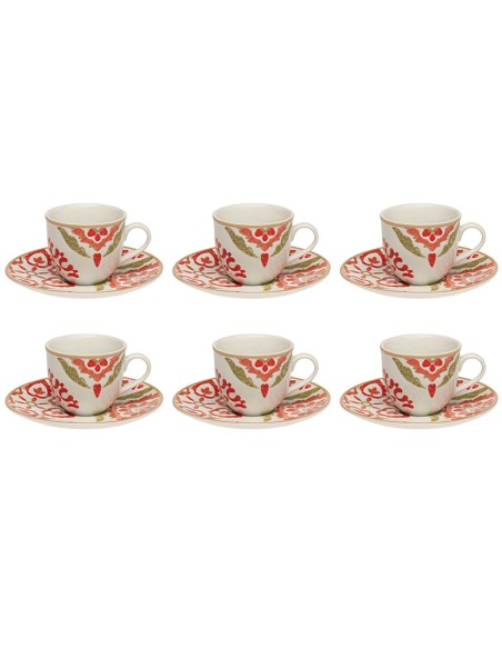 TOGNANA SET 6 TAZZE CAFFE 10 CL - ORION GAME