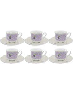 TOGNANA SET 6 TAZZE CAFFE 10 CL - POEMA DAFNE
