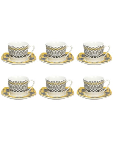 TOGNANA SET 6 TAZZE CAFFE 9 CL - AREA YOUYELLOW