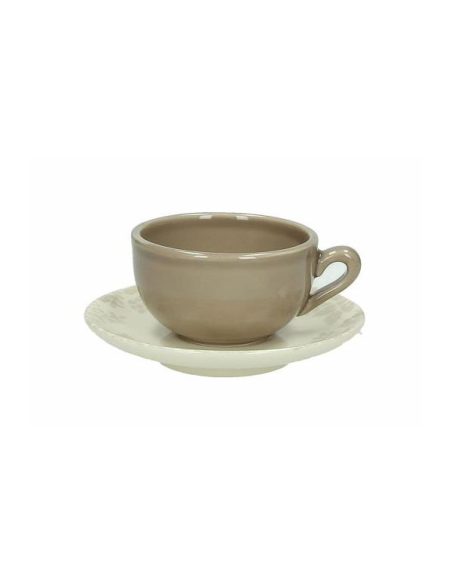 TOGNANA SET 4 TAZZA CAFFE CON PIATTINO - ALGARVE