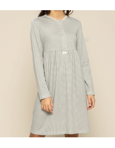 NOIDINOTTE CAMICIA DA NOTTE DONNA MANICA LUNGA SERAFINO  2