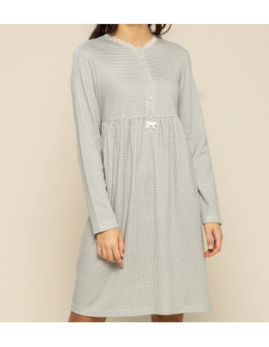 NOIDINOTTE CAMICIA DA NOTTE DONNA MANICA LUNGA...