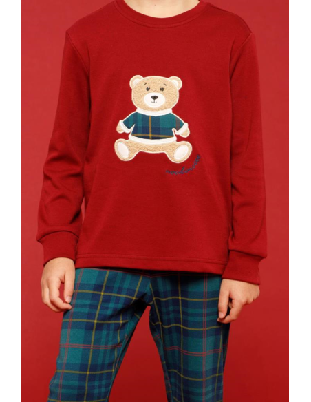 NOIDINOTTE PIGIAMA BAMBINO UNISEX GIROCOLLO MANICA LUNGA E PANTALONE LUNGO