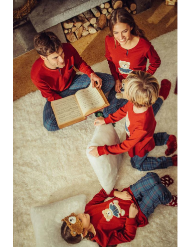 NOIDINOTTE PIGIAMA BAMBINO UNISEX GIROCOLLO...