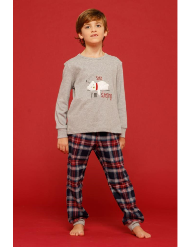 NOIDINOTTE PIGIAMA UNISEX BAMBINO GIROCOLLO...