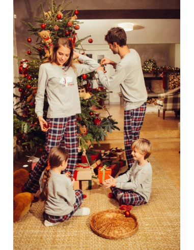 NOIDINOTTE PIGIAMA UNISEX BAMBINO GIROCOLLO...