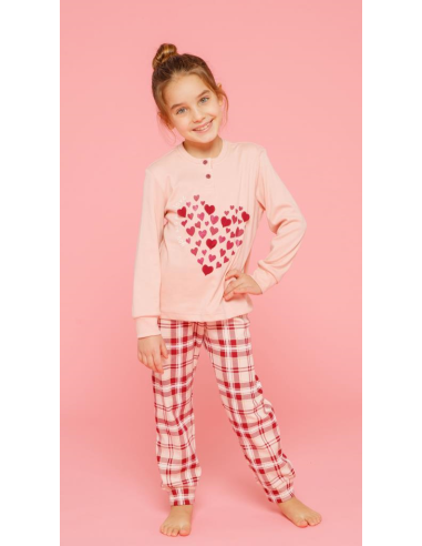 NOIDINOTTE PIGIAMA BAMBINA SERAFINO MANICA...