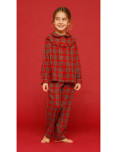 NOIDINOTTE PIGIAMA BAMBINA APERTO MANICA LUNGA...