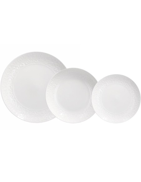 TOGNANA SERVIZIO PIATTI 18 PEZZI - JASMIN