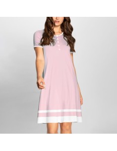 LIU JO CAMICIA DA NOTTE DONNA SERAFINO MEZZA MANICA  -... 2