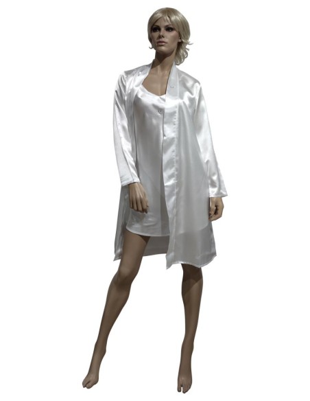 LIU JO COMPLETO LINGERIE DONNA VESTAGLIA E SOTTOVESTE - RASO