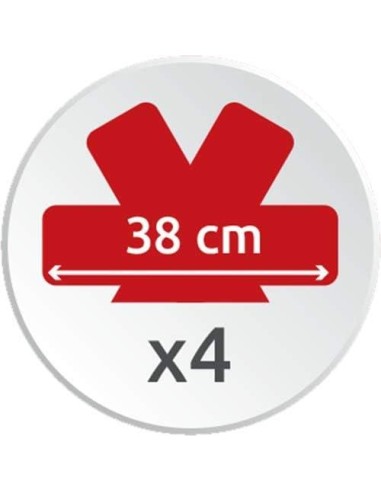 LAGOSTINA SET 4 PROTEGGI PADELLE Ø 38 CM - INGENIO