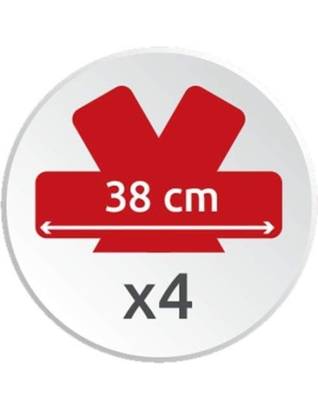 LAGOSTINA SET 4 PROTEGGI PADELLE Ø 38 CM - INGENIO