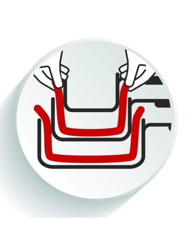 LAGOSTINA SET 4 PROTEGGI PADELLE Ø 38 CM - INGENIO