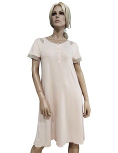 ANNETTE CAMICIA DA NOTTE DONNA MEZZA MANICA 2