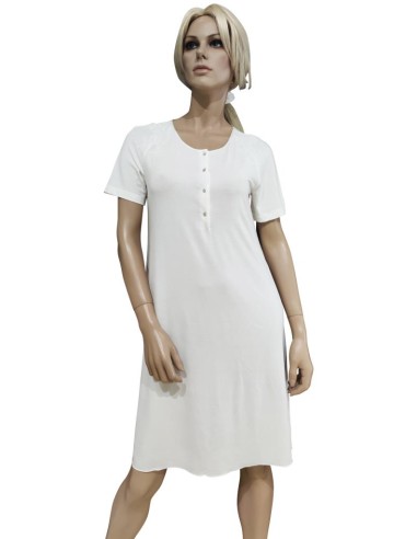 ANNETTE CAMICIA DA NOTTE DONNA A MEZZA MANICA