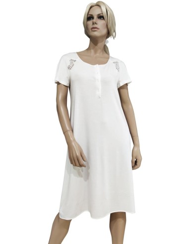 ANNETTE CAMICIA DA NOTTE DONNA A MEZZA MANICA