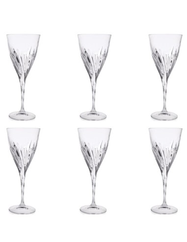 RCR SET 6 CALICI VINO BIANCO 26 CL - FLUENTE