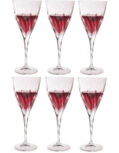 RCR SET 6 CALICI VINO ROSSO 29 CL - FLUENTE