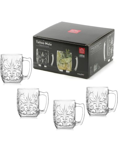 RCR SET 4 BOCCALI MOSCOW MULE 43 CL - TATTOO