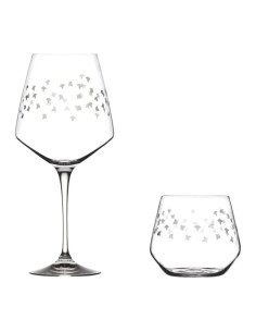 RCR SET CALICE E BICCHIERE - CRYSTAL WISHES 2