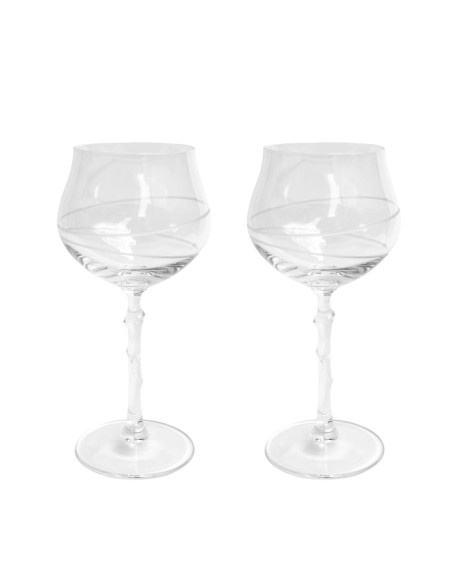 RCR PRESTIGE SET 2 CALICI VINO BIANCO 38 CL IN CRISTALLO - ELLIPSE