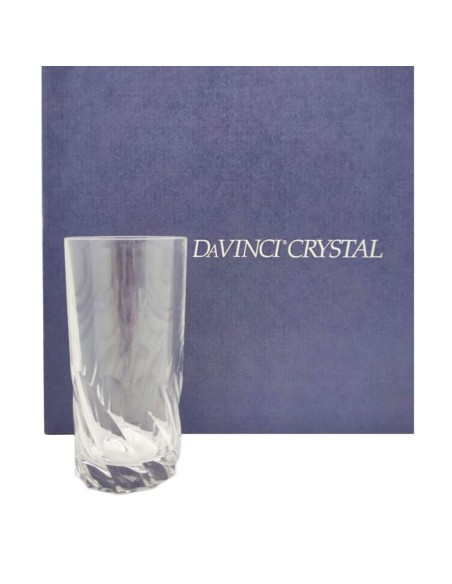 RCR DA VINCI SET 6 BICCHIERI BIBITA 40 CL IN CRISTALLO - ONDA