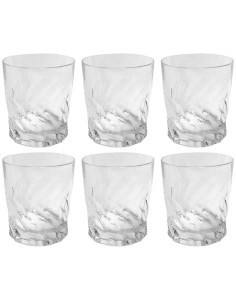 RCR DA VINCI SET 6 BICCHIERI WHISKY 33 CL IN CRISTALLO -...