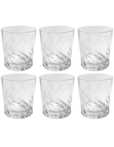 RCR DA VINCI SET 6 BICCHIERI WHISKY 33 CL IN...