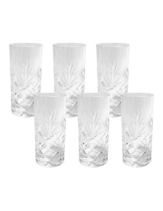 RCR DA VINCI SET 6 BIBITA 36 CL IN CRISTALLO - YORK 