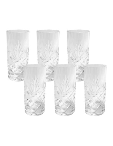 RCR DA VINCI SET 6 BIBITA 36 CL IN CRISTALLO -...