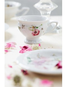 ROSENTHAL PIATTINO TAZZA ESPRESSO Ø 11 CM - MARIA PINK ROSE 2