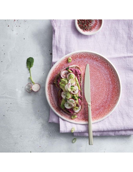 ROSENTHAL PIATTO PIANO Ø 27 CM - JUNTO ROSE QUARTZ