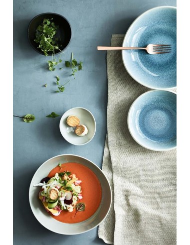 ROSENTHAL PIATTO FONDO Ø 22 CM - JUNTO AQUAMARINE