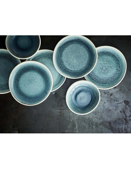 ROSENTHAL PIATTO FONDO Ø 22 CM - JUNTO AQUAMARINE