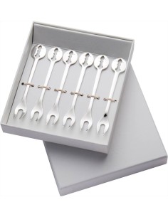 BUGATTI SET 6 FORCHETTINE PARTY - KISS 2