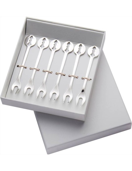 BUGATTI SET 6 FORCHETTINE PARTY - KISS