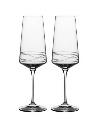 RCR PRESTIGE SET 2 CALICI FLUTE 35 CL - INFINITO