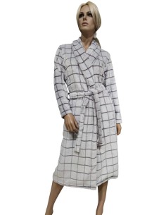 MARYHOME VESTAGLIA DONNA SCIALLATA MANICA LUNGA IN PILE