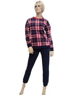 MARYHOME PIGIAMA DONNA GIROGOLA  MANICA LUNGA E PANTALONE...