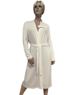 MARYHOME VESTAGLIA DONNA KIMONO MANICA LUNGA IN MODAL 2