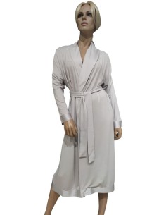 MARYHOME VESTAGLIA DONNA SCIALLATA MANICA LUNGA IN MODAL