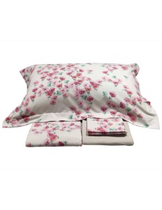 MIRABELLO COMPLETO LENZUOLA MATRIMONIALE IN FLANELLA - NINA