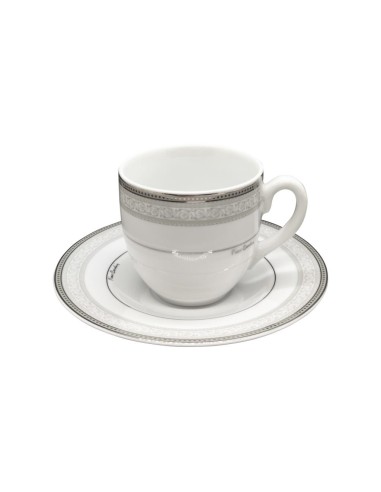 PIERRE CARDIN SET 6 TAZZE THE CON PIATTINO -...