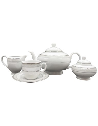 PIERRE CARDIN SERVIZIO THE 9 PEZZI - DAMY PLATINO