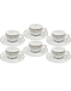 TENDENZE SET 6 TAZZINE CAFFE CON PIATTINO - TAKY