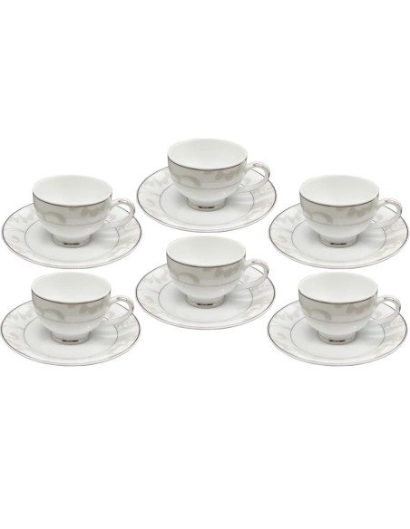 TENDENZE SET 6 TAZZINE CAFFE CON PIATTINO - TAKY